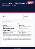  PNH301 Nursing Test 2 Practice Exam 2026&sol;2027 &ndash; Questions and Answers &vert; Complete Verified Answers &vert; Detailed Rationales &ndash; Pass Guaranteed &ndash; A&plus; Graded 