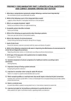Prophecy Core Mandatory Part 2 Updated Actual Questions&NewLine;And Correct Answers Verified 2027 Edition&NewLine;