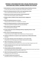 Prophecy Core Mandatory Part 3 Relias Updated Actual&NewLine;Questions And Correct Answers Verified 2027 Edition&NewLine;