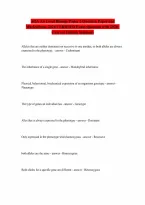 AQA AS Level Biology Paper 2 Question Paper and Markscheme 2026 VERIFIED Exam Question with 100 Correct Answers 2026