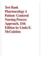Pharmacology&colon; A Patient-Centered Nursing Process Approach&comma; 11th Edition &vert; Nursing Exam Review