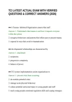 Tci Latest Actual Exam With Verified Questions & Correct Answers &lpar;2026&rpar;&period;Pdf&NewLine;&NewLine;