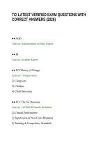 Tci Latest Verified Exam Questions With Correct Answers &lpar;2026&rpar;&period;Pdf&NewLine;&NewLine;