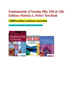 Fundamentals of Nursing 10th Edition&colon; Practice Questions and Answers Study Guide