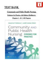 Community & Public Health Nursing&colon; Evidence for Practice 4th Edition by DeMarco and Walsh &mdash; Practice Questions and Answers Study Guide