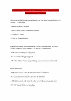 CIC Commercial Casualty CGL Exam Questions and Answer Exam with correct Answers