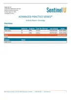 Sim Sarah James &colon; ADVANCED PRACTICE SERIES Activity Report&colon;Oncology&vert; Completed 100&percnt; Answered Latest Sentinel U&vert; American Sentinel University&period;