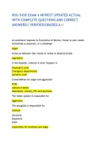 Nsg-3450 Exam 4 Newest Updated Actual With Complete Questions And Correct Answers&sol;&sol; Verified&sol;Graded A&plus;&sol;