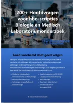 200&plus; Hoofdvragen voor hbo scripties Biologie en Medisch Laboratoriumonderzoek &vert; Editie 2026