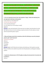 Nr 509 Advanced Physical Assessment Midterm Exam &ndash; Questions And Answers &vert; Verified And Well Detailed Answers &vert; Plus Rationales &vert; Guaranteed Pass &vert; Latest Exam Update