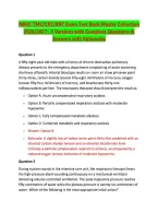 NBRC TMC&sol;CRT&sol;RRT Exam Test Bank Master Collection &NewLine;2026&sol;2027&ndash; 3 Versions with Complete Questions & &NewLine;Answers with Rationales