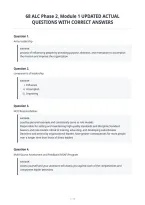 68 Alc Phase 2&comma; Module 1 Updated Actual&NewLine;Questions With Correct Answers
