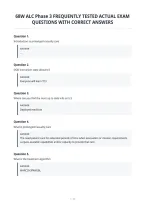 68W Alc Phase 3 Frequently Tested Actual Exam&NewLine;Questions With Correct Answers&NewLine;
