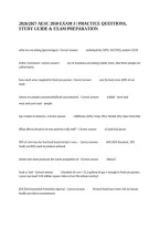 2026&sol;2027 Aesc 2050 Exam 3 &vert; Practice Questions&comma; Study Guide & Exam Preparation