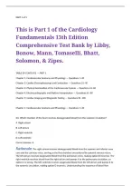 Practice Questions Covering Coronary Artery Disease&comma; Heart Failure&comma; Arrhythmias&comma; Valvular Disorders&comma; and Cardiovascular Risk Management
