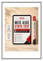Med Aide State Test 2026 &ndash; Medication Aide Certification Exam Actual Questions & Correct Answers &lpar;Latest PDF&rpar;