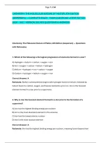 Chemistry&colon; The Molecular Nature Of Matter&comma; 8Th Edition &NewLine;&lpar;Jespersen&rpar; &mdash; Complete Study - Exam Questions Latest Edition &NewLine;2026 &ndash; 2027  Version Solved Questions & Answers