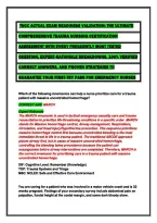  Tncc Actual Exam Readiness Validation&colon; The Ultimate &NewLine;Comprehensive Trauma Nursing Certification &NewLine;Assessment With Every Frequently Most Tested &NewLine;Question&comma; Expert-Rationale Breakdowns&comma; 100&percnt; Verified &NewLine;Correct Answers&comma; And Proven Strategies To &NewLine;Guarantee