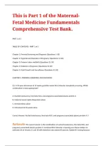 Practice Questions Covering Prenatal Diagnosis&comma; Pregnancy Management&comma; Fetal Assessment&comma; and Evidence-Based Obstetric Care
