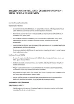 2026&sol;2027 Cpcu 540 Full Exam Questions Overview &vert; Study Guide & Exam Review