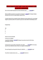 Stats final Exam &lpar;all exam questions&rpar; with&NewLine;accurate solutions&period;