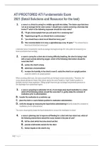 ATI PROCTORED ATI Fundamentals Exam 2026&sol;2027 &lpar;Detail Solutions and Resource for the test&rpar;