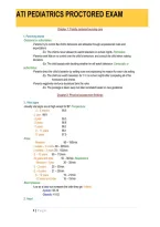 Ati Pediatrics Proctored Exam 2027