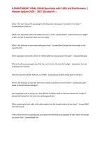 ILEARNTOBOAT FINAL EXAM Questions with 100&percnt; Verified Answers &vert; Newest Update 2026 &ndash; 2027 &lpar;Graded A&plus;&rpar;&NewLine;