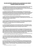 Rn Hesi Maternity Updated Actual Questions And Correct&NewLine;Answers Verified 2027 Edition&NewLine;