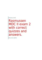 Rasmussen College MDC 2 Exam 1 Questions and Answers &lpar;2026 &sol; 2027&rpar; &lpar;Verified Answers&rpar;