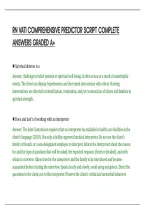 Rn Vati Comprehensive Predictor Script Complete&NewLine;Answers Graded A&plus;