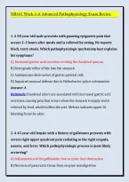 NR 507 Week 5&ndash;8 Exam Review &lpar;PDF&rpar; &vert; &lpar;2026&rpar; Pathophysiology Q&A