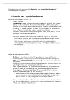 samenvatting Biologie&comma; Hersenen & Gedrag UGent&comma; bachelor 1 sociologie&NewLine;ik had een 14&sol;20 door enkel deze samenvatting te studeren