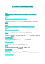 NURS 5315 UTA Exam 3 &lpar;Cardiac&rpar;&period; Questions with 100&percnt; Verified Answers