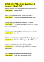 BSNC 5000 PEDs Exam Questions & Answers &lpar;Grade A&plus;&rpar;&period;docx&NewLine;&NewLine;