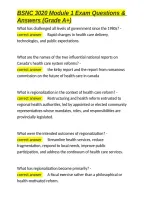 BSNC 3020 Module 1 Exam Questions & Answers &lpar;Grade A&plus;&rpar;&period;docx&NewLine;&NewLine;