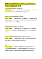 BSNC 3000 Midterm Exam Questions & Answers &lpar;Grade A&plus;&rpar;&period;docx&NewLine;&NewLine;