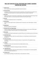 Wgu C207 Updated Actual Questions And Correct Answers&NewLine;Verified 2027 Edition