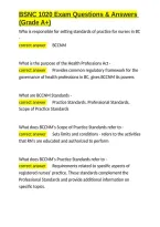 BSNC 1020 Exam Questions & Answers &lpar;Grade A&plus;&rpar;&period;docx&NewLine;&NewLine;