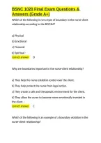 BSNC 1020 Final Exam Questions & Answers &lpar;Grade A&plus;&rpar;&period;docx&NewLine;&NewLine;