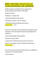 Bsnc 1000 Final Nclex Q-S 6-10 Exam Quesrions And Answers&period;docx&NewLine;&NewLine;