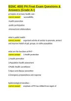 BSNC 4000 PH Final Exam Questions & Answers &lpar;Grade A&plus;&rpar;&period;docx&NewLine;&NewLine;