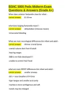 BSNC 5000 Peds Midterm Exam Questions & Answers &lpar;Grade A&plus;&rpar;&period;docx&NewLine;&NewLine;