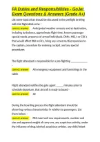 FA Duties and Responsibilities - GoJet Exam Questions & Answers &lpar;Grade A&plus;&rpar;&period;docx&NewLine;&NewLine;