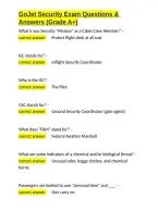 GoJet Security Exam Questions & Answers &lpar;Grade A&plus;&rpar;&period;docx&NewLine;&NewLine;
