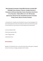 thics in Psychology & Social Work Final Exam Study Guide 2026 &ndash; 200&NewLine;Original Multiple Choice Questions & Answers with Detailed Explanations &vert;&NewLine;Complete University & Graduate-Level Test Bank&comma; Practice Examination&comma;&NewLine;Practice Test&comma; Exam Review & Test Prepar