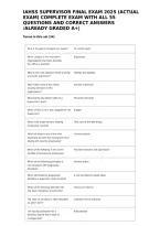 Iahss Supervisor Final Exam 2025 &lpar;Actual Exam&rpar; Complete Exam With All 55 Questions And Correct Answers &sol;Already Graded A&plus;&vert;&NewLine;