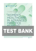 TEST BANK FOR Women&rsquo;s Healthcare in Advanced Practice Nursing 3rd Edition by Ivy M&period; Alexander&period;ISBN&colon; 978-0826167217 COMPLETE GUIDE ALL CHAPTERS COVERED 100&percnt; VERIFIED A&plus; GRADE ASSURED&excl;&excl;&excl;&excl;&excl; NEW LATEST UPDATE&excl;&excl;&excl;&excl;&excl;