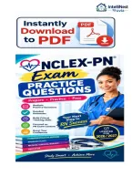 NCLEX-PN Exam &lpar;2026&sol;2027&rpar; &vert; 100&plus; Questions & Correct Answers with Rationales &vert; NCLEX NGN Style &vert;