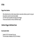  California Flagger Certification Exam Study Guide &ndash; Practice Questions and Exam Review
